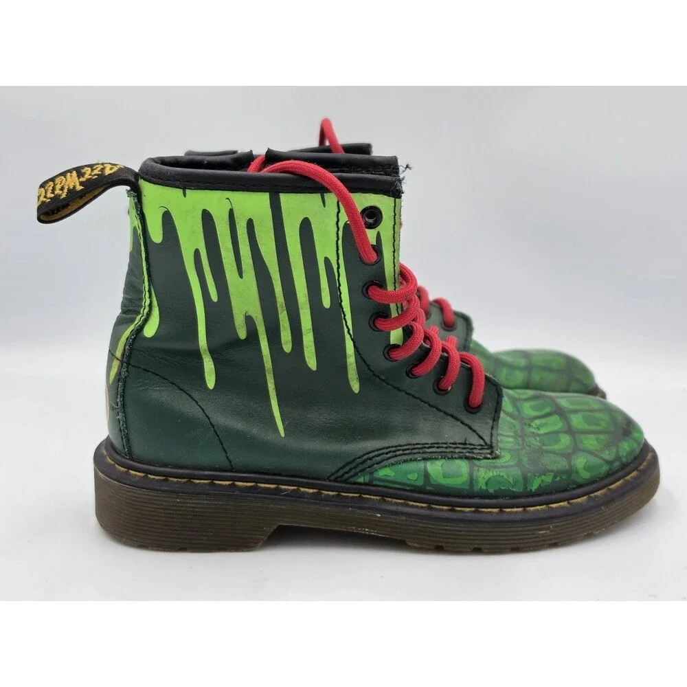Doc Martens X Teenage Mutant Ninja Turtle TMNT Raphael Junior Size 2 US